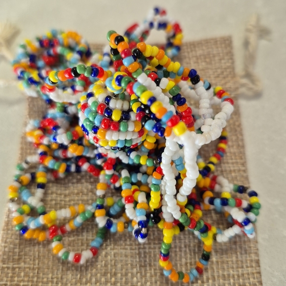 Colorful Beaded Necklace - Picture 5 of 6